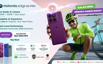 Motorola edge 60 pro dengan moto ai Tersedia Hari Ini: Tampilkan #EdgeOfIntelligence Kamu dengan Penawaran Spesial Launching!