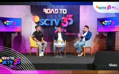 Perayaan HUT SCTV Ke 35 XtraOrdinary Menghadirkan Artis Korea Ahn Hyo Seop Dan Musisi Lintas Generasi
