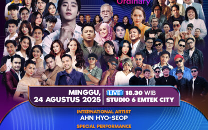 Artis Internasional AHN HYO-SEOP Turut Memeriahkan “MALAM PUNCAK HUT SCTV 35 XTRAORDINARY” Bersama Musisi, Aktor, & Aktris Terbaik Tanah Air