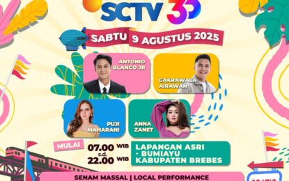 BREBES JADI KOTA PERTAMA KEMERIAHAN “FESTIVAL SCTV 35”