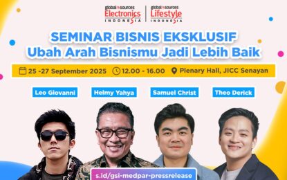 Global Sources Indonesia 2025 Hadirkan Sesi Konferensi Inspiratif Bersama Helmy Yahya, Theo Derick, Samuel Christ, dan Leo Giovanni