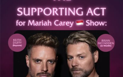 Mariah Carey – The Celebration of Mimi Menghadirkan Opening Act: Keith Duffy (Boyzone) & Brian McFadden (Ex-Westlife