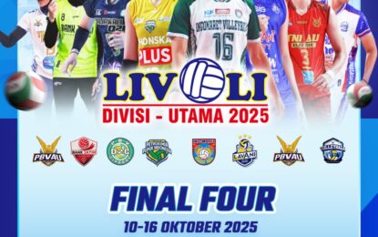 SAKSIKAN SERUNYA FINAL FOUR “LIVOLI DIVISI UTAMA 2025” EKSKLUSIF DI MOJI