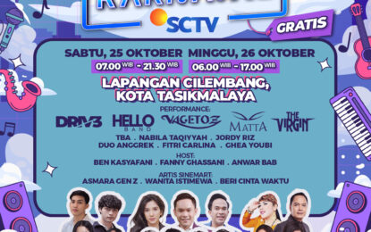 ‘Karnaval SCTV’ Pekan ini Siap Mengguncang Tasikmalaya Dengan Bantuan Khitanan Massal Bagi 54 Anak  dari SCTV dan YPP Serta Bantuan Kursi Roda 5in1 akan Diberikan Kepada yang Membutuhkan 