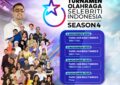 “TURNAMEN OLAHARGA SELEBRITI INDONESIA (TOSI) SEASON 4” SIAP BERGULIR
