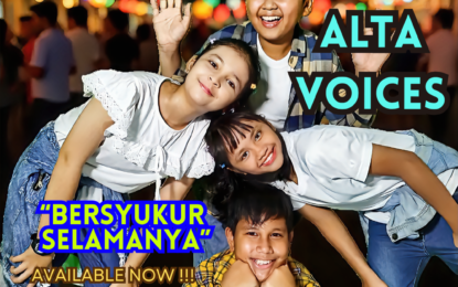 Grup Vokal Anak ALTA VOICES Luncurkan Single Perdana “Bersyukur Selamanya”