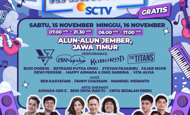 KARNAVAL SCTV Hadir Di Kabupaten  Jember, Jawa Timur