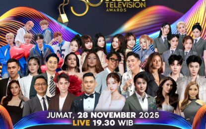 INDOSIAR dan VIDIO Siarkan Secara LIVE Eksklusif 2 Malam Kemeriahan “30th Asian Television Awards”
