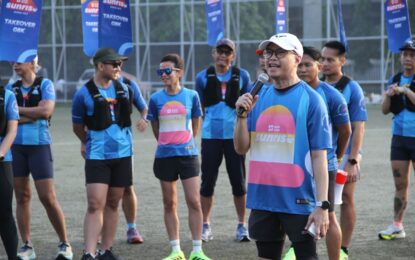 Ratusan Peserta Ramaikan Bank Saqu Sunrise Society Vol.3 Takeover GBK, Senayan