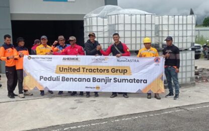 Grup United Tractors Salurkan Bantuan Berkelanjutan untuk Penanganan Bencana di Sumatra