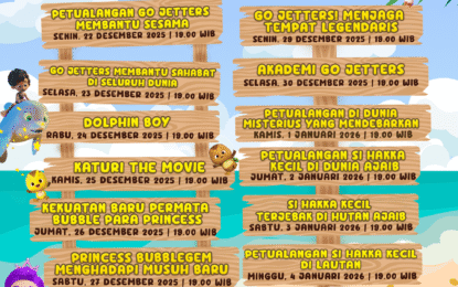 MOMEN LIBURAN SOBAT MENTARI TV SEMAKIN CERIA BERSAMA BIOSKOP KELUARGA INDONESIA