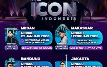 SCTV MENCARI GENERASI BARU PENYANYI POP TANAH AIR LEWAT “THE ICON INDONESIA”