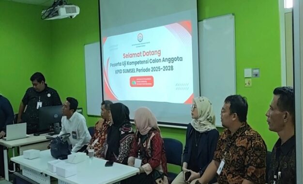 Tes CAT Calon Anggota KPID Sumsel Diikuti 54 Peserta