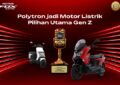 Polytron Raih Penghargaan Merek Motor Listrik Favorit Gen Z di tahun 2026