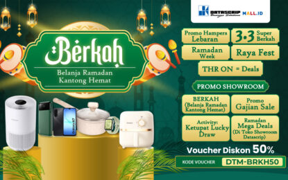 Belanja Ramadan Makin Hemat, DatascripMall.ID Gelar Promo BERKAH Sepanjang Maret 2026