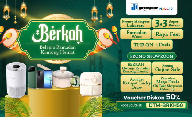 Belanja Ramadan Makin Hemat, DatascripMall.ID Gelar Promo BERKAH Sepanjang Maret 2026