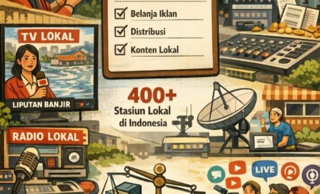 Penyiaran Lokal di Tengah Dominasi Global Platform: Audit Industri Indonesia