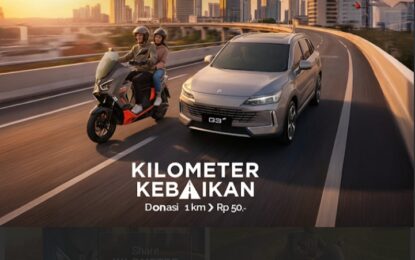 Polytron Kembali Luncurkan #KilometerKebaikan untuk Konversi Setiap Kilometer Perjalanan dengan Motor Listrik Polytron Jadi Donasi