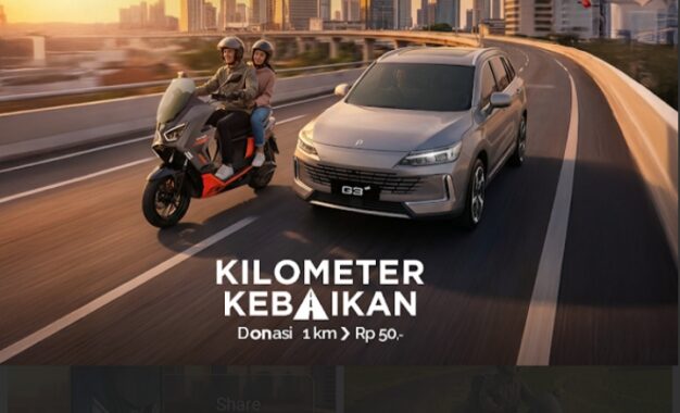 Polytron Kembali Luncurkan #KilometerKebaikan untuk Konversi Setiap Kilometer Perjalanan dengan Motor Listrik Polytron Jadi Donasi
