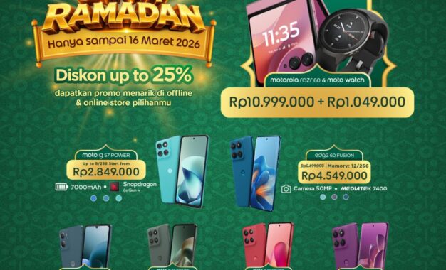 Motorola Indonesia Menggelar Program Promo Spesial “Gercep Ramadan”