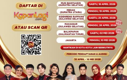 AUDISI TERBUKA DAN TERBESAR “D’ACADEMY 8” SEGERA SAMBANGI BERBAGAI KOTA DI INDONESIA