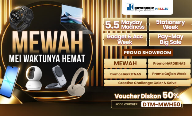 Promo MEWAH Mei 2026, DatascripMall.ID Hadirkan Belanja Lebih Hemat