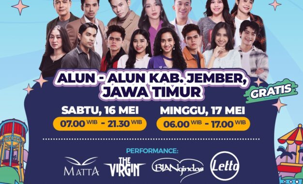 “KARNAVAL SCTV” Digelar di Jember, Jawa Timur
