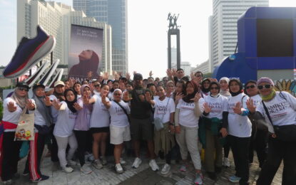 SUAMIKU LUKAKU KEMBALI HADIR DI CAR FREE DAY (CFD) SERENTAK 5 KOTA, AJAK PUBLIK LEBIH PEDULI PADA KESEHATAN MENTAL