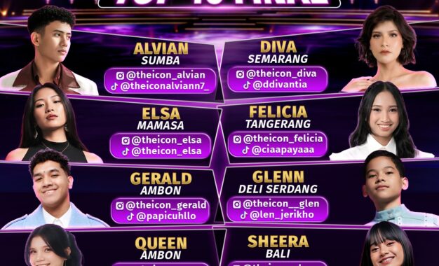 FELICIA (TANGERANG) DAN SHEERA (BALI) TAMPIL MEMUKAU DI TOP 11 FINAL “THE ICON INDONESIA”, KEEMPAT JUDGES SEREMPAK BERI STANDING OVATION