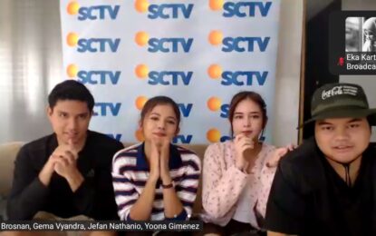 Wawancara Ekslusif Ciara Brosnan, Gema Vyandra, Jefan Nathanio dan Yoona Gimenez Pemeran Sinetron Asmara Gen Z SCTV