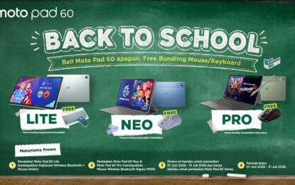 Moto Pad 60 Series, Teman di Setiap #RuangmuHariIni: Dari Meja Belajar hingga Ruang Berkarya