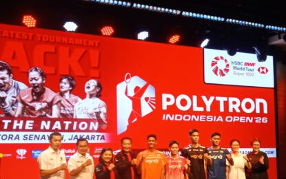 POLYTRON INDONESIA OPEN 2026 Digelar Di Istora Senayan, 2-7 Juni 2026