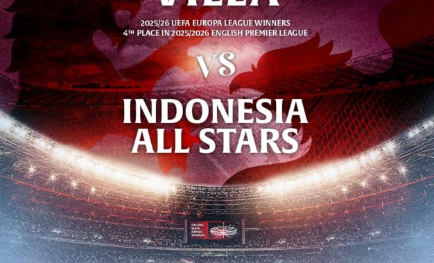 Sound Rhythm Persembahkan Aston Villa Pre-Season Tour Indonesia 2026 – Aston Villa vs Indonesia All Stars