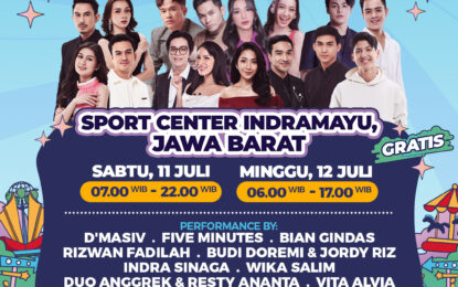 Jelang HUT Ke-36, SCTV Gelar “KARNAVAL SCTV” di Kabupaten Indramayu