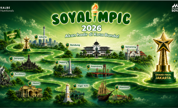 Lebih dari 3.000 Anak Ikuti Soyalympic 2026, Morinaga Soya Hadirkan “Brain Gym Competition” Menuju Hari Anak Nasional