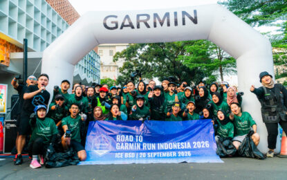 Road to Garmin Run 2026: Garmin dan Matters Ubah Sampah Plogging Menjadi Plakat Pemenang Podium Garmin Run Indonesia 2026