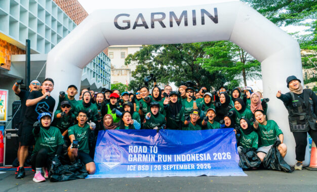 Road to Garmin Run 2026: Garmin dan Matters Ubah Sampah Plogging Menjadi Plakat Pemenang Podium Garmin Run Indonesia 2026