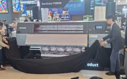 Dengan Printer Dye-Sublimation Generasi Terbaru SC-F20030, Epson Perkuat Dominasi di Industri Tekstil Digital