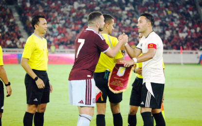 Debut Manis Sound Rhythm, Sukses Gelar Laga Bersejarah Aston Villa vs Indonesia All Stars di Jakarta