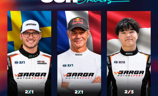 SARGA MOTORSPORT Bentuk LINE-UP Pembalap Internasional Beraksi di FIA Rallycross World Cup 2026 di Ancol, Jakarta