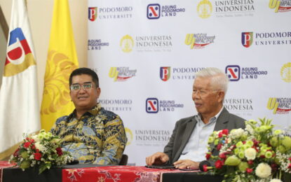 UI dan Universitas Agung Podomoro Jalin Kerja Sama Pendidikan dan Riset untuk Cetak Talenta Unggul