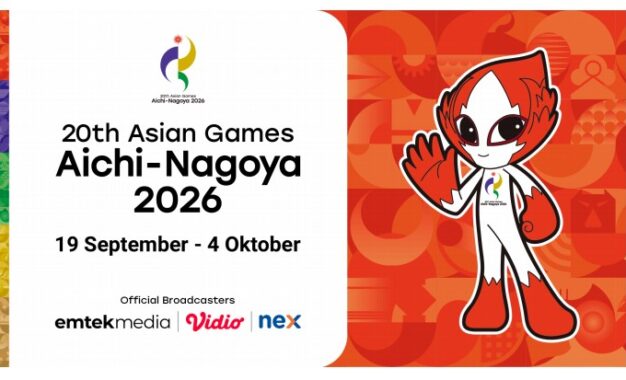 ASIAN GAMES 2026 Gandeng EMTEK MEDIA: VIDIO & NEX Siarkan Secara Resmi Tayangan Pertandingan Terbanyak & Terlengkap