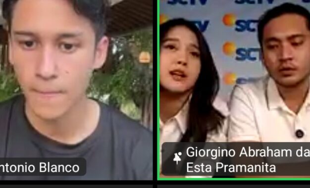 Wawancara Eksklusif Esta Pramanita, Giorgino Abraham, Dan Antonio Blanco Jr, Pemeran Sinetron Putri Pewaris