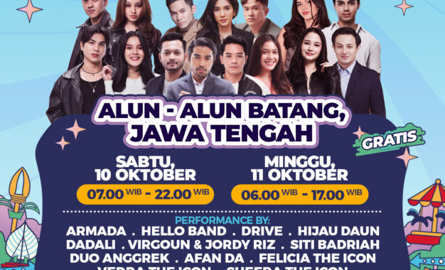 KARNAVAL SCTV Hadir Perdana di Batang, Siap Meriahkan Alun-Alun Batang