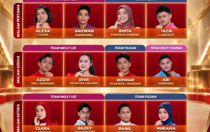Persaingan TOP 12 “D’Academy 8” Memanas, Seluruh ACADEMIA Raih Tiga Standing Ovation