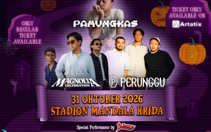 Konser Farmasi Cup 2026 “Starry Fright” Bertemakan Halloween Hadirkan Pamungkas, Perunggu, dan Magnolia Celebration di Stadion Mandala Krida