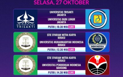 LIGA VOLI MAHASISWA 2026” MASUKI SERI TERAKHIR DI JAKARTA, TAYANG LIVE EXCLUSIVE DI MOJI