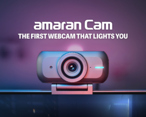 amaran Cam Satukan Webcam 4K60 dan Pencahayaan Otomatis dalam Satu Ekosistem