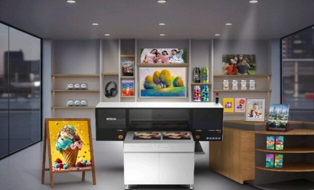 Epson Hadirkan Printer UV Flatbed A1+ Terbaru Epson SureColor V4000