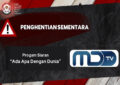 KPI Hentikan Sementara Program Siaran “Ada Apa Dengan Dunia” MDTV